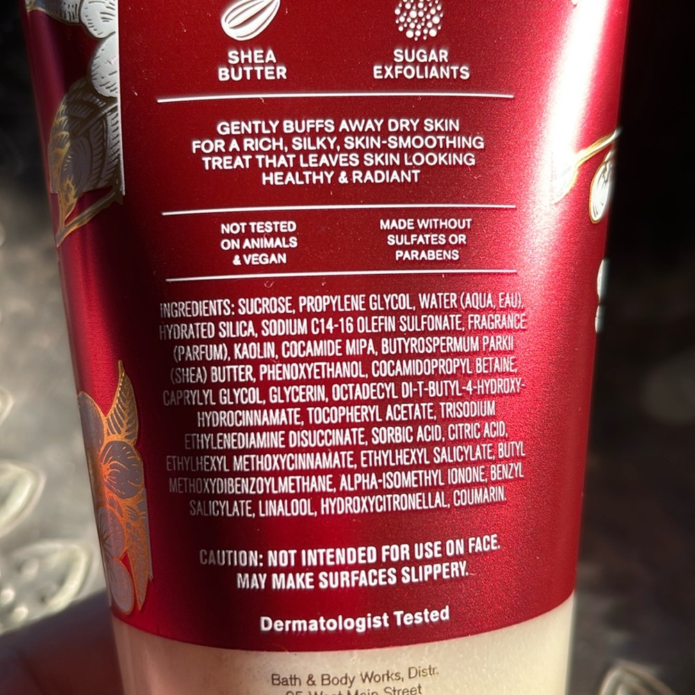 NEW! BATH & BODY WORKS Creamy Body Scrub JAPANESE CHERRY BLOSSOM Shea Butter - Picture 9 of 13